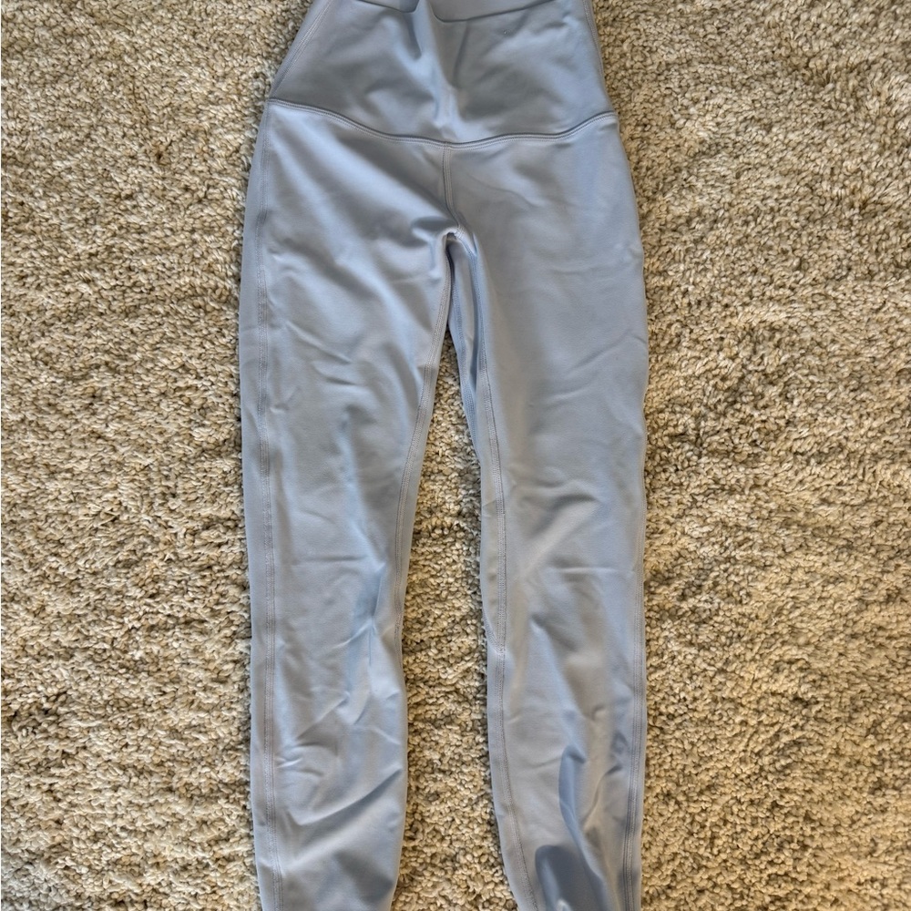 Lululemon Light Purple Wunder Train High-Waisted Long Size 4 Leggings